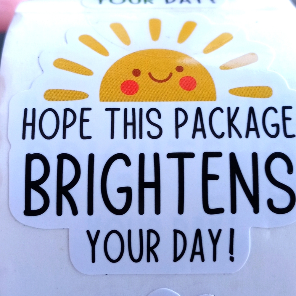 Cheerful Sunshine Package Sticker Roll - Picture 2 of 2